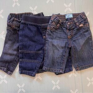 Bundle of 3 Pair Baby Jeans